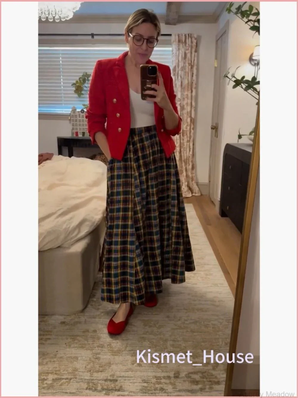Cropped Tweed Blazer Jacket Lapel Open Front Long Sleeve Business Suit Jacket